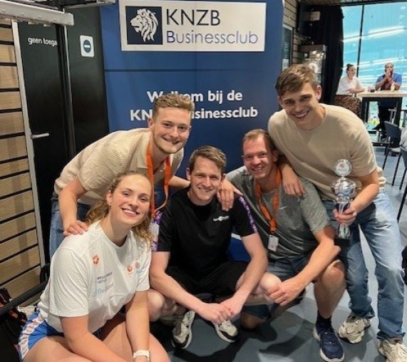 KNZB Business swim Chantalle + winnaars
