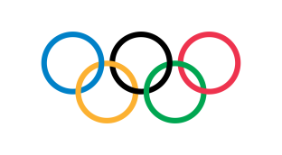 Olympic flag svg