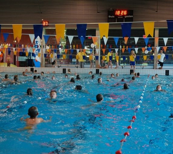 Zwem4daagse 2013 in actie