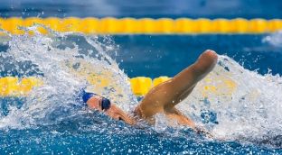 Para-zwemmen Kees Jan van Overbeeke