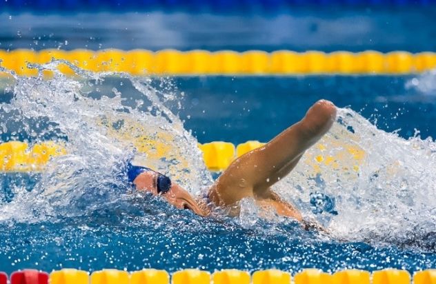 Para-zwemmen Kees Jan van Overbeeke