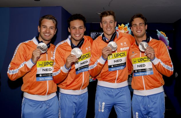 4 x 100 wissel mannen BSR